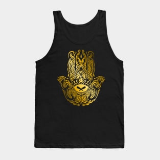 Golden Hamsa #155 Tank Top